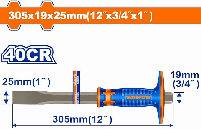 Wadfow Cold chisel 25mm*19mm*305mm - WCC2312