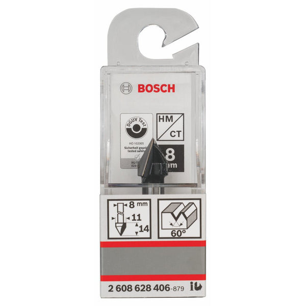 Bosch V-GROOVE Router BIT 8, 11x45-2608628406