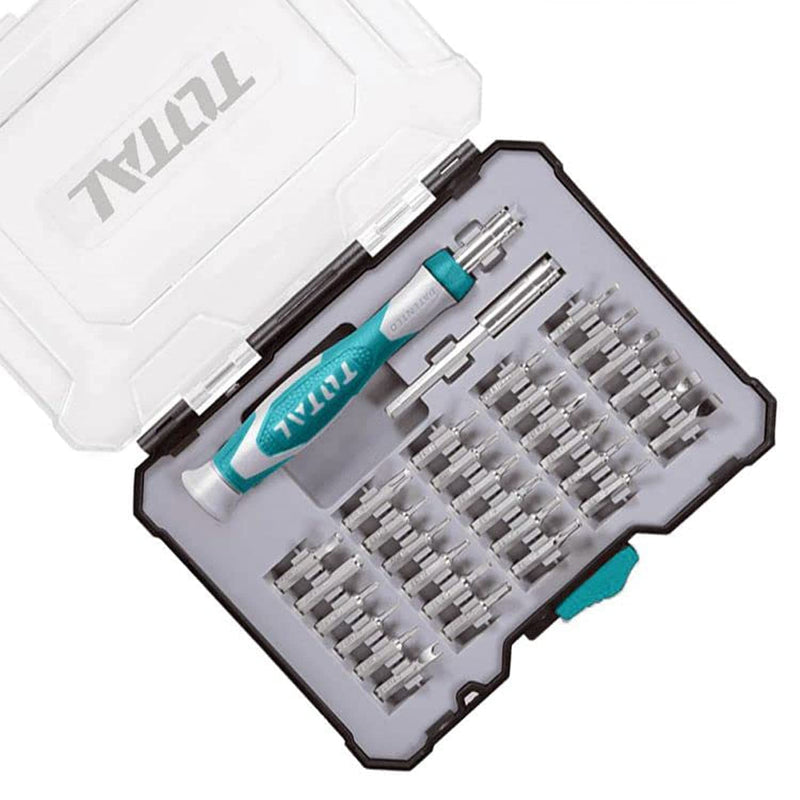 TOTAL TOOLS 32Pcs precision screwdriver set- TACSD30326