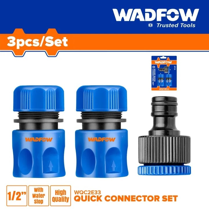 3 Pcs hose quick connectors set  WQC2E33