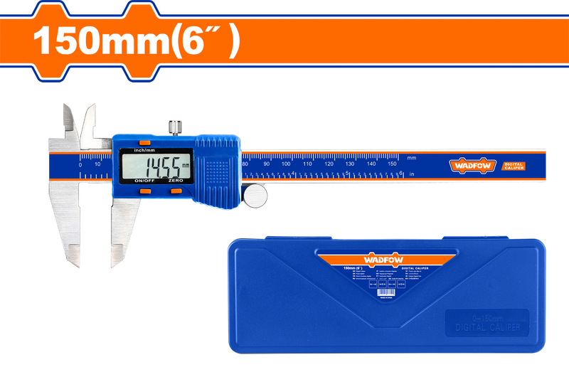 WADFOW Digital caliper 6 inch. from 0-150mm - WVC2B15