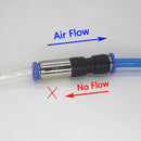 وصلة هواء عدلة بلاستيك بين خرطومين (عدم رجوع )  موديل : JPCVU