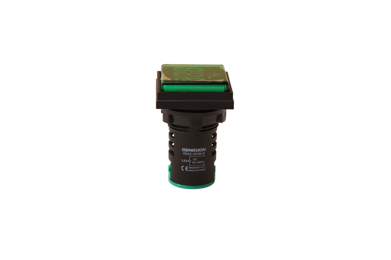 Pilot Led Lamp Digital Voltage Meter -AD22-22VM