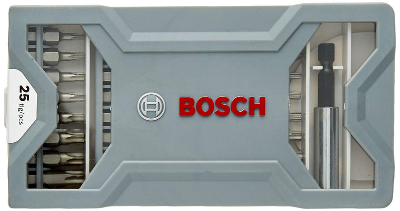 BOSCH Extra Hard Mini X-Line Screwdriver Bit Set, 25-Piece-2607017037