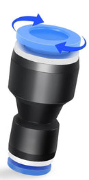 8 mm Tube to 6 mm Tube Pneumatic Straight Union Connector – Model TPG8-6