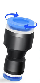  وصلة هواء  عدلة بلاستيك بين خرطومين 6 ملى -   10ملى موديل  TPG10-6
