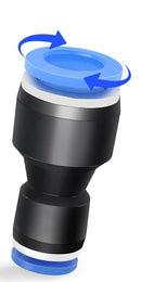  وصلة هواء  عدلة بلاستيك بين خرطومين 8 ملى -   10ملى موديل  TPG10-8
