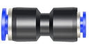 Straight Union Connector Two Way Pneumatic Air tube fittings Tube 4mm Model TPU04