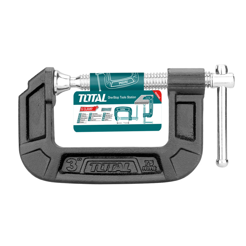 TOTAL TOOLS G clamp 150mm(6")inch-THT13161