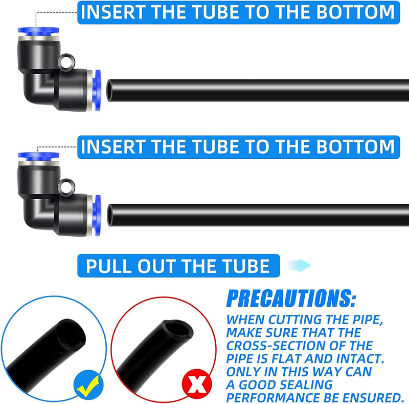 Union Elbow Connector Pneumatic Air tube fittings Tube 14mm Model TPV14