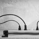 ILOCK Power Strip Premium Aluminum 6 Outlets with cable 3 meter-ILCOK-ALLOY-6PLUG POWER DISTRIBUTOR-16A