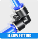 Union Elbow Connector Pneumatic Air tube fittings Tube 6mm Model TPV 6
