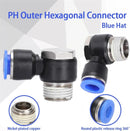 وصلة هواء كوع دوار بنجو بسن خارجي موديل - JPH 