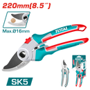 توتال تولز  مقص حدائق  عقلة  مقاس 8.5 بوصة  215 مم  - THT0601 