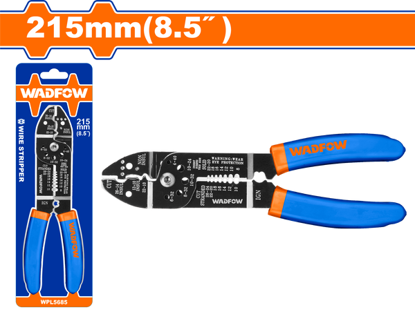 WADFOW
Wire stripper 8.5 inch. 215 mm
- WPL5685