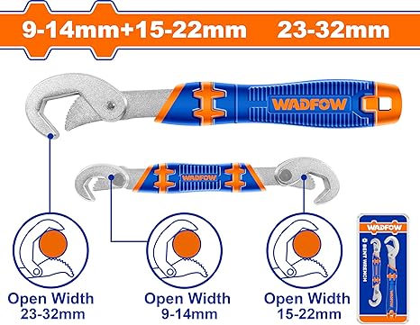 Wadfow Universal wrench  9-14mm,15-22mm - WUW1103