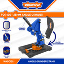 WADFOW Angle grinder stand Aluminum Alloy Body Cast Iron Base - WASC1251