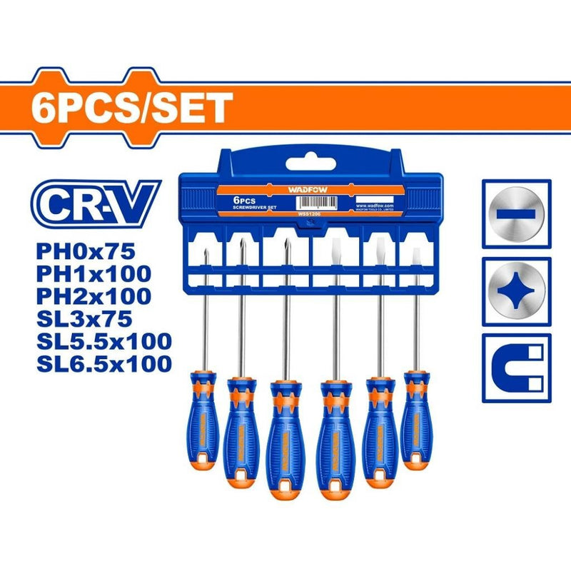 6 Pcs screwdriver set WSS1206