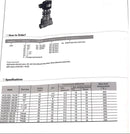 صمام (فالف) استانلس - 2/2 - 1/2 بوصه بالكويل  يتحمل حتى 250 درجة - موديل HUS 15E2-15LS2
