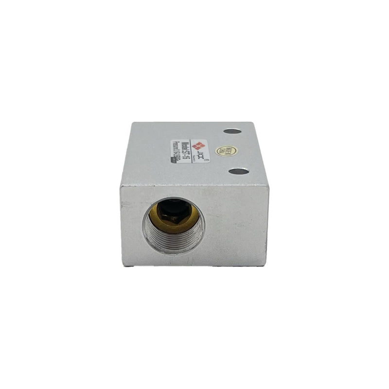 Shuttle Valve – 2 Inlets / 1 Outlet  – Model: QS