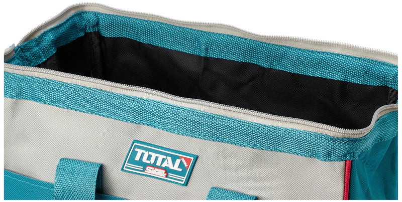 Total tools fabric tool bag 13 "  with 6 pockets - THT261325