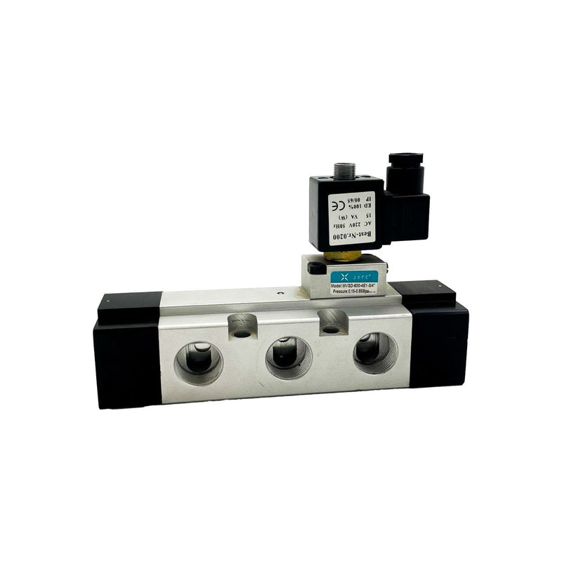 5/2 Solenoid Valve with 1 Single Coil 220 AC - model : MVSD