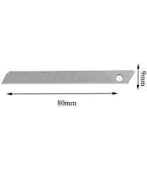 Thin Turkish Cutter Blade 9 mm – Model : GFB-CUTTER BLADE-9MM