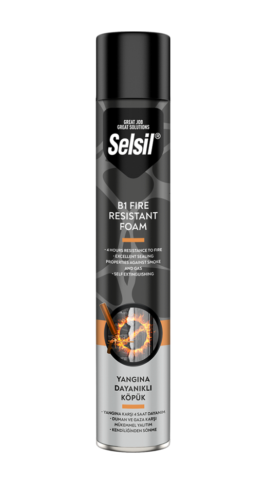 فوم B1 مقاوم للحريق/SELSIL-FOAM-750MM