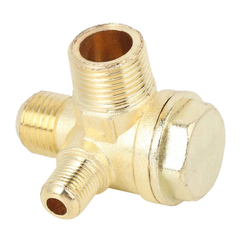 Check valve non-return size 1/2 * 3/8 * 1/8 for the compressor tank- CHK-CH-04-03