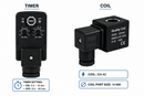 Coil +Timer 220 AC for Electric Automatic Drain Valve Model Ask