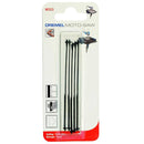 طقم سلاح منشار لقطع الصفائح المعدنية الرقيقة. 5 قطع  -      2615MS53JA DREMEL Moto-Saw (MS53) 
