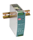Mean Well 220 V AC Din Rail Power Supply - single output 12 V DC , 10 A , Model. EDR-120-12