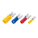 مجموعه ترامل موصل سوكت مبطط النحاس المعلبة العازلة - كيس 100 قطعه موديل FDD2