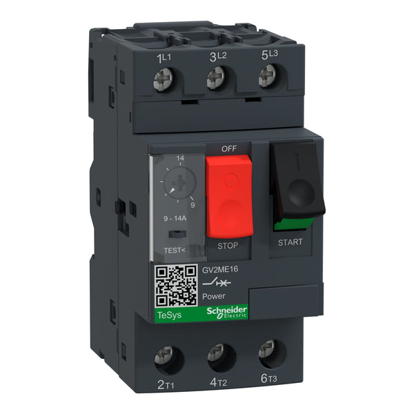 Schneider Motor circuit breaker 3P thermal magnetic/Model  GV2