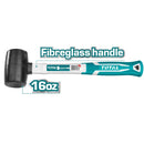 توتال تولز شاكوش دقماق كاوتش يد فايبر 450 جرام -  THT761616
