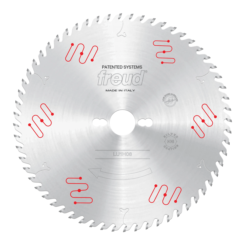 Freud 10 inch circular saw blade F03FS04657 with 60 teeth, 250x2.5x30 mm, ATB grind, suitable for precise cutting.