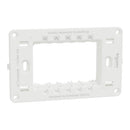 Schneider Supporting Frame, Miluz E, 3 gang, white - M3TB01S_03