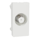 Schneider TV Outlet, Miluz E, F-type, mechanism, white - M3TB1_TVFM