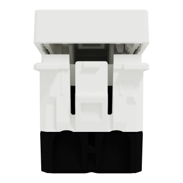 Schneider Switch, Miluz E, 1 Way, 10AX, 250V, 1 Module, White - M3TB31_10A_1