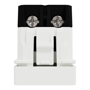 Schneider Switch, Miluz E, 2 way, 10AX, 250V, 1 Module, White - M3TB31_10A_2