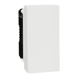 Schneider Switch, Miluz E, 2 way, 10AX, 250V, 1 Module, White - M3TB31-10A-2