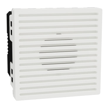 Schneider Doorbell Buzzer, Miluz E, 2 Module, White - M3TB31_DB