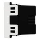 Schneider Doorbell Buzzer, Miluz E, 2 Module, White - M3TB31_DB