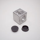 2-way cubic connector MCD-3030-2 for 3030 aluminum profile