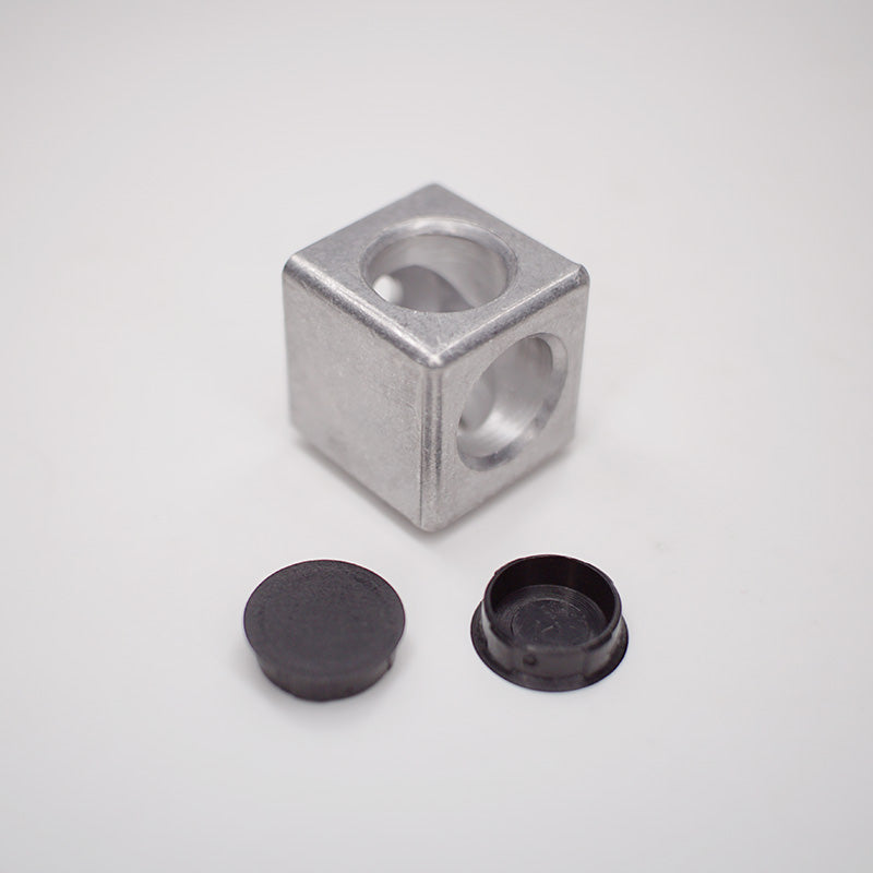 2-way cubic connector MCD-3030-2 for 3030 aluminum profile