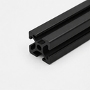 الومنيوم بروفايل  اسود MFP-2020-BLACK  - مقاس 1 متر