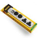 I LOCK Power Strip 4 Outlets (2 Schuko Sockets + 2 Universal Sockets)