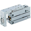 بستم منزلق الومنيوم بمسار خطى قطر 16 مم طول المشوار (حسب الاختيار ) - موديل MXH16