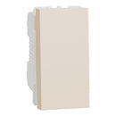 Schneider Switch, New Unica, 1-pole 2-way, 16AX, 1 module, beige - NU316344
