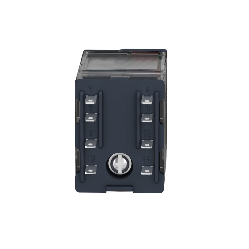 شنايدر ريلاي تحكم AC عدد 14 رجل 6 امبير 230 فولت  (بدون قاعدة ) – موديل RXM4AB1P7